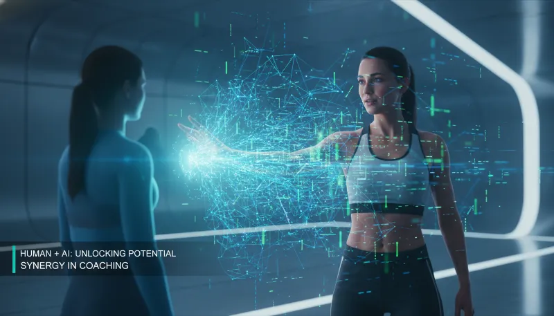 Hybrid human-AI coaching collaboration for amplified potential